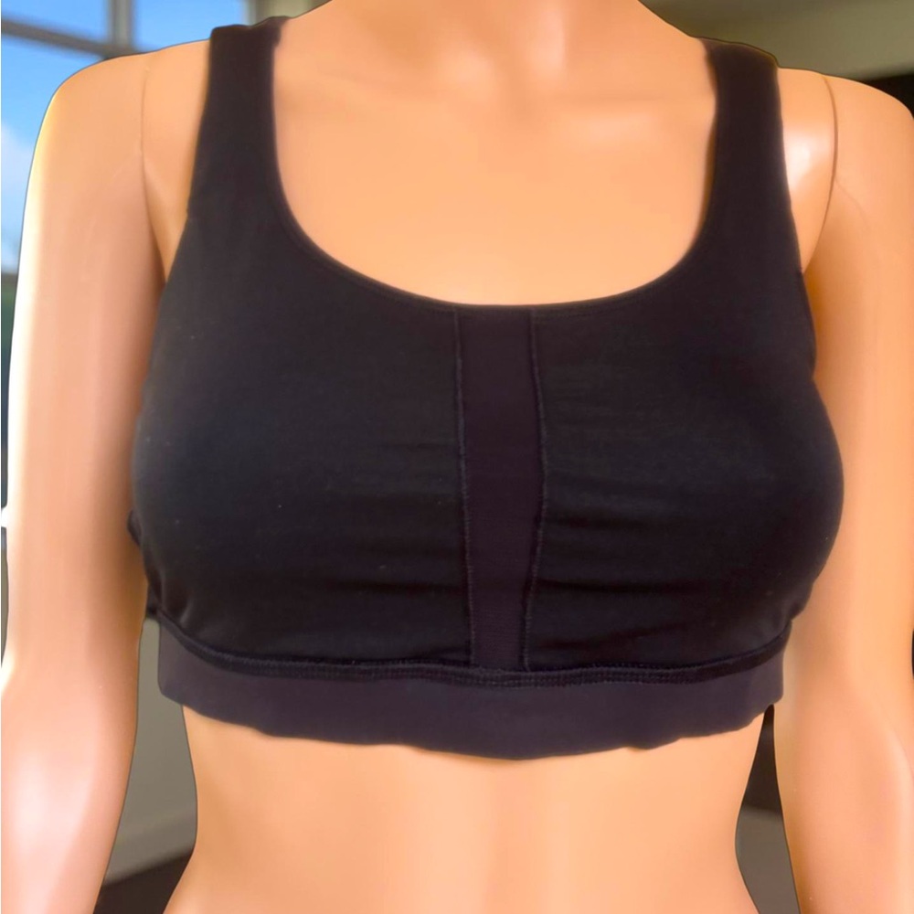 Lululemon Sports bra Black Crossback Size Medium (3 for $12 item)